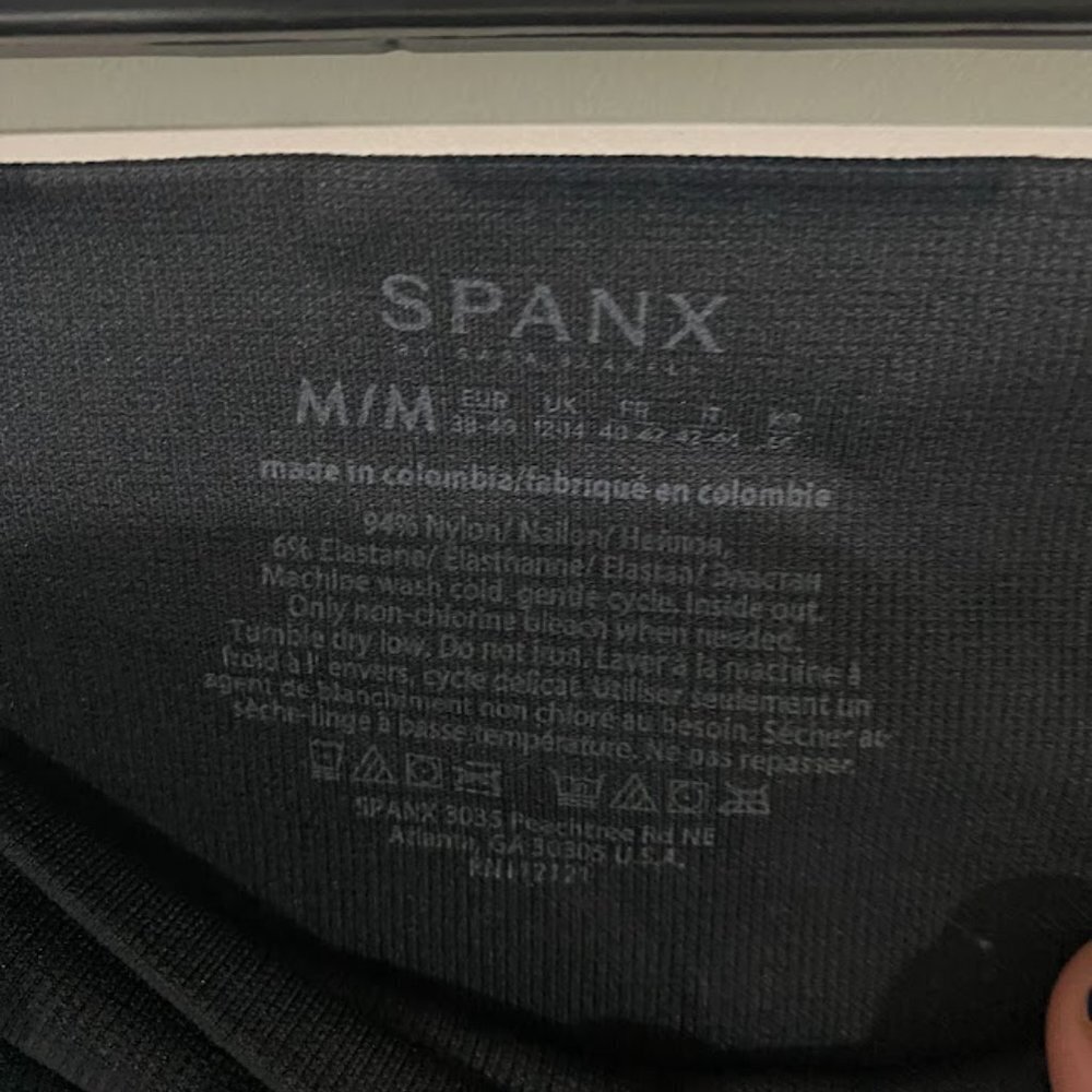 Spanx Lamn Leggings in Black Camo - Picture 4 of 4